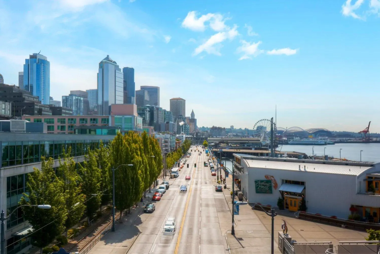 Space Needle Downtown Modern Top Story Penthouse Seattle Apartment